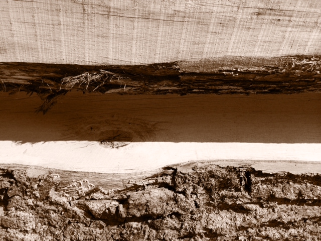 Houten vloer brede planken