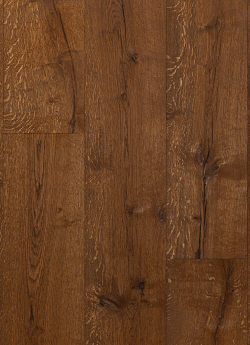 Bovenaanzicht bruine houten vloer Almansa