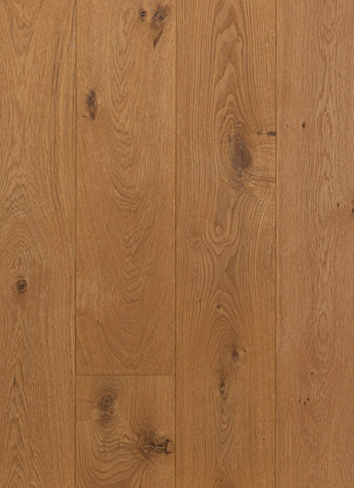 Bovenaanzicht bruine houten vloer karlsvik