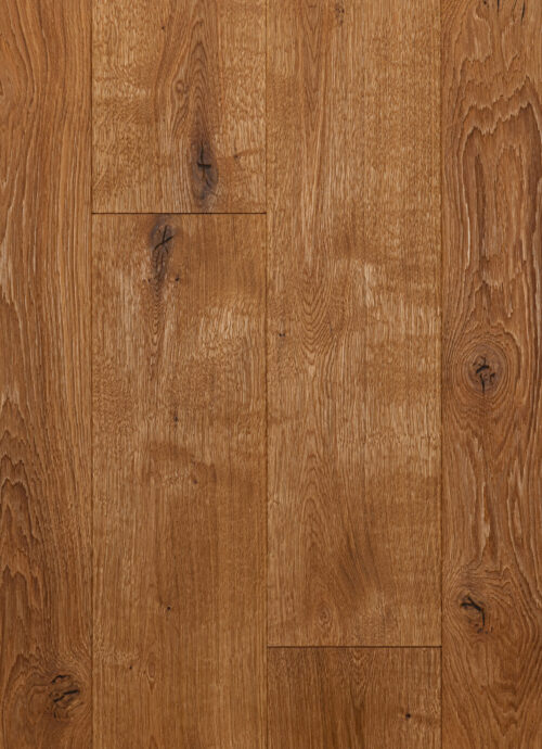 Bovenaanzicht bruine houten vloer vigo