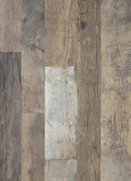 Bruine houten stroken vloer
