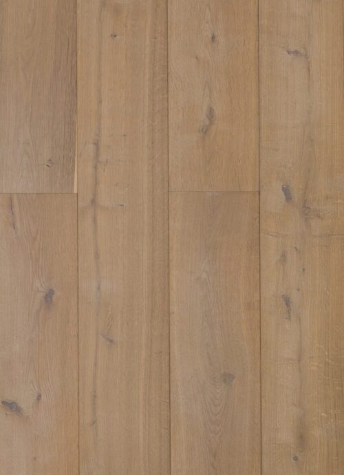 Donkere houten vloer met stroken in een vierkant