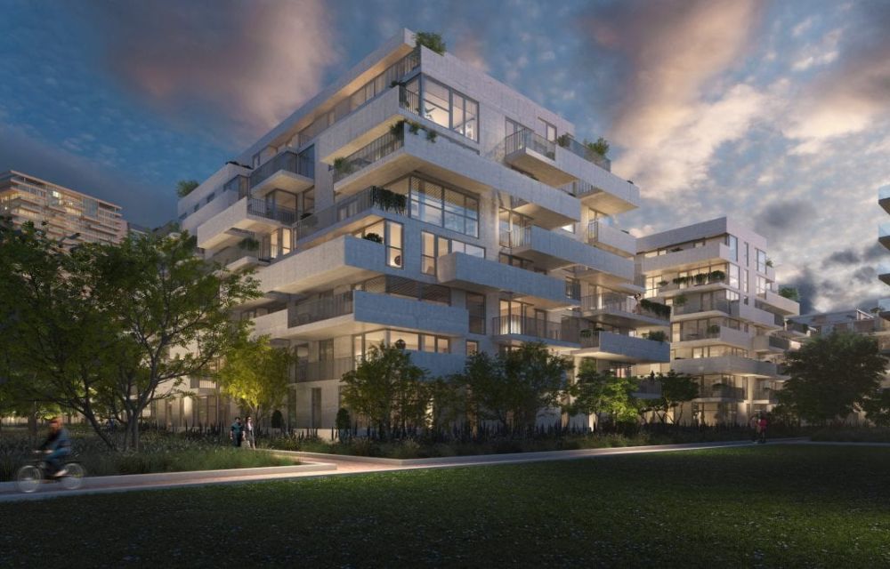 Nieuwbouwproject The Stack in Amsterdam aan het IJ