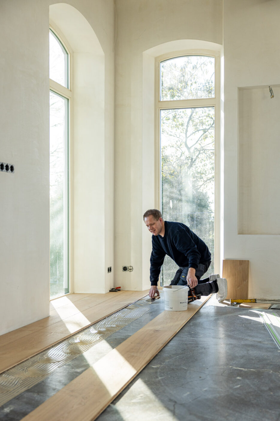 Houten Vloer – Brede Plank Eiken Hout - Landhuis Schagen 4 Houten Vloer – Brede Plank Eiken Hout - Landhuis Schagen 4