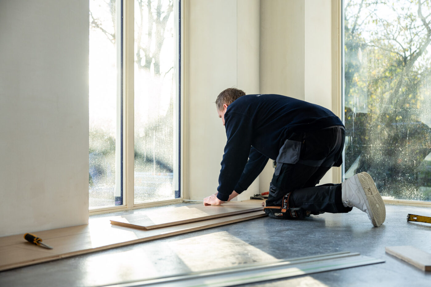 Houten Vloer – Brede Plank Eiken Hout - Landhuis Schagen 8 Houten Vloer – Brede Plank Eiken Hout - Landhuis Schagen 8