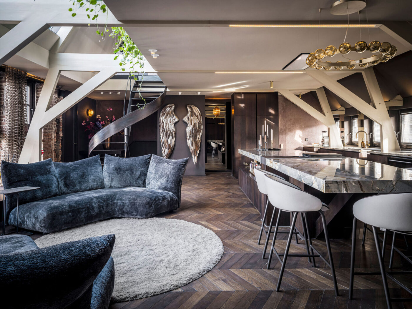 Houten Vloer Visgraat – UrbanWOOD - Riesa Hongaarse punt – Gentleman’s club Amsterdam - 4 Houten Vloer Visgraat – UrbanWOOD - Riesa Hongaarse punt – Gentleman’s club Amsterdam - 4