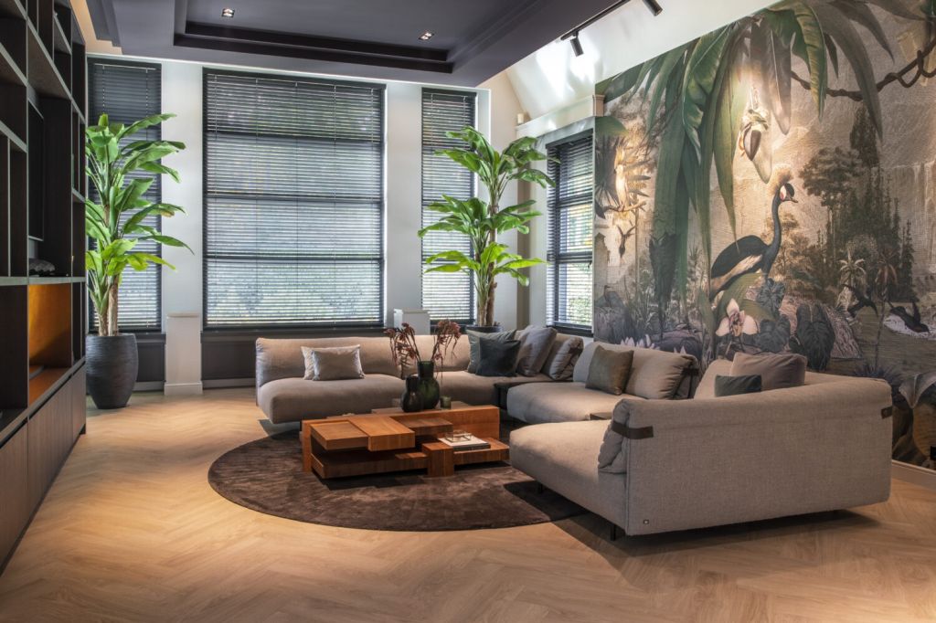 PVC Vloer Visgraat Villa Waalre - UrbanPVC Laurel Oak 51229 &51852